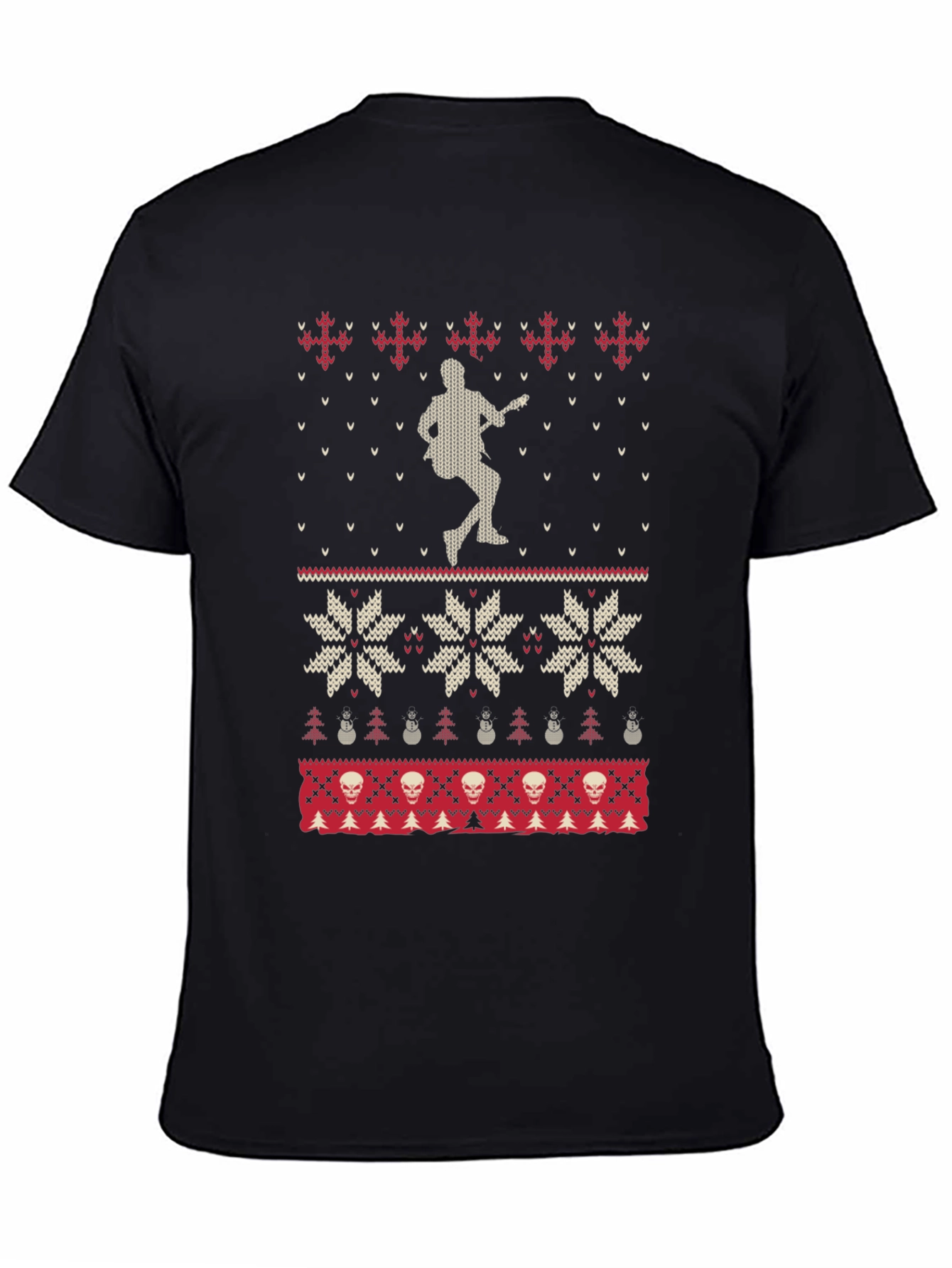 Rocking Ugly Christmas Sweater T-Shirt