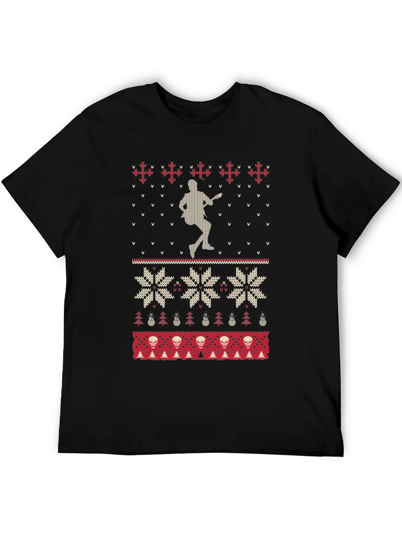 Rocking Ugly Christmas Sweater T-Shirt