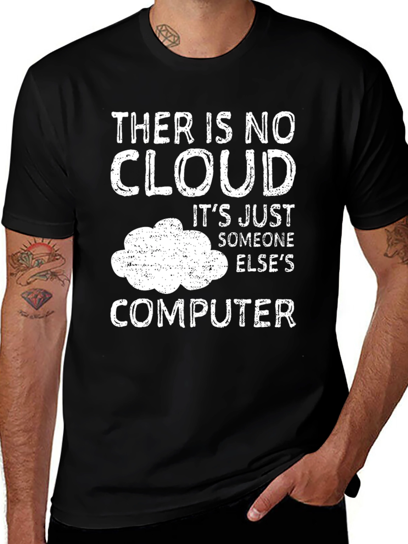 Funny Cloud Computing T-Shirt: Someone Elses Computer