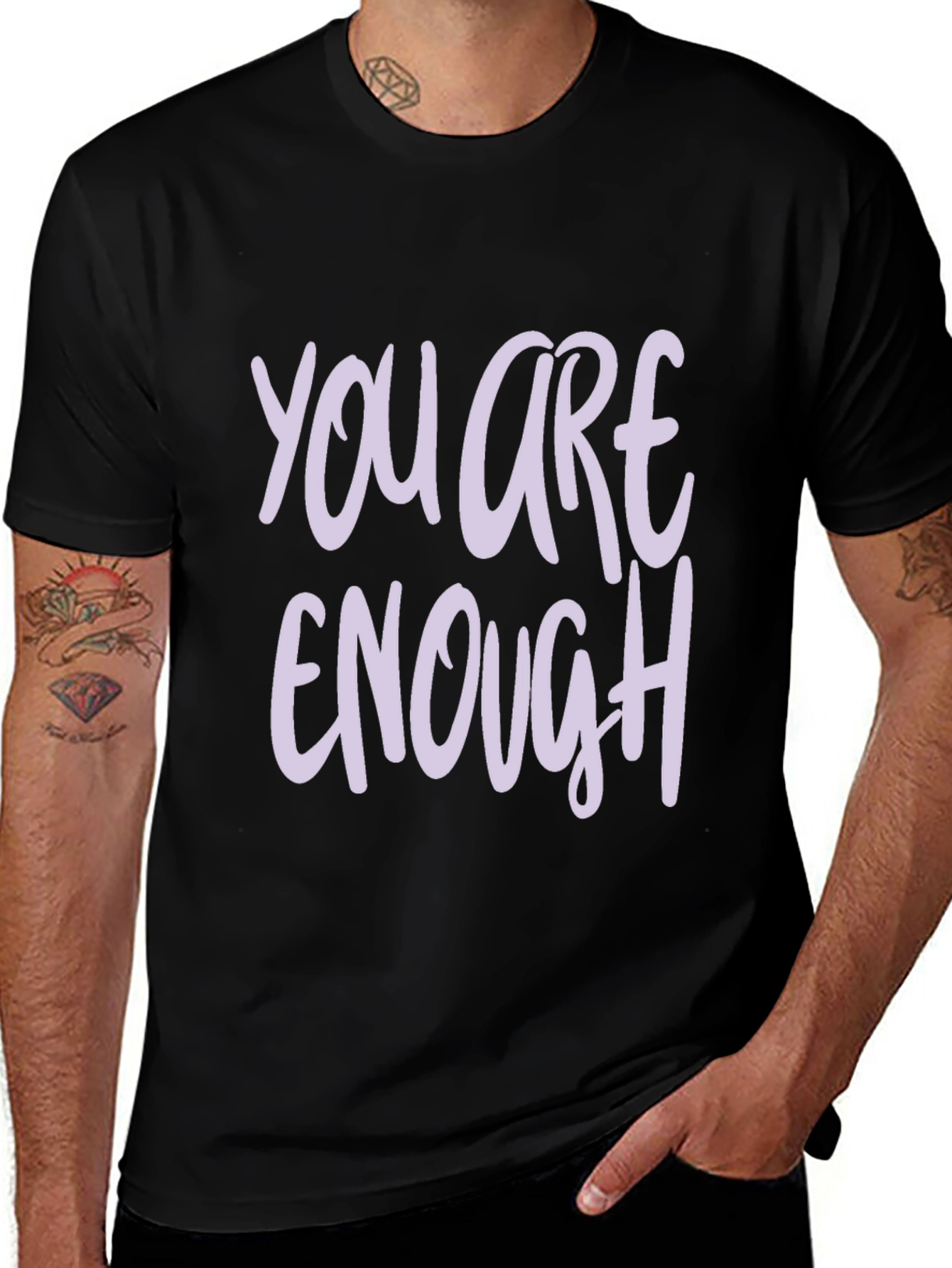 You Are Enough T-Shirt - Inspirational Graphic Tee