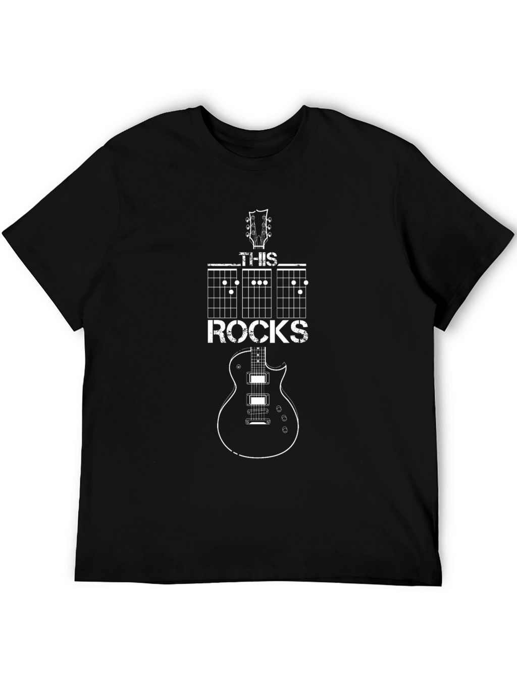 This Rocks Guitar Graphic T-Shirt