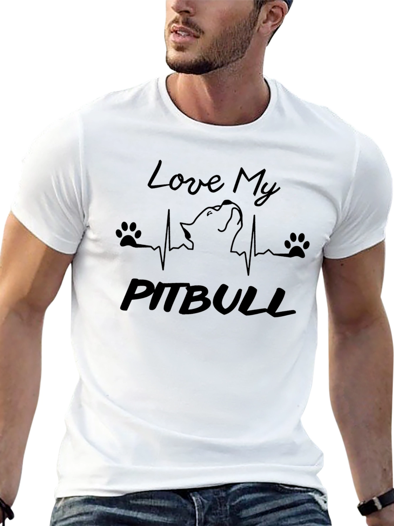 Love My Pitbull T-Shirt