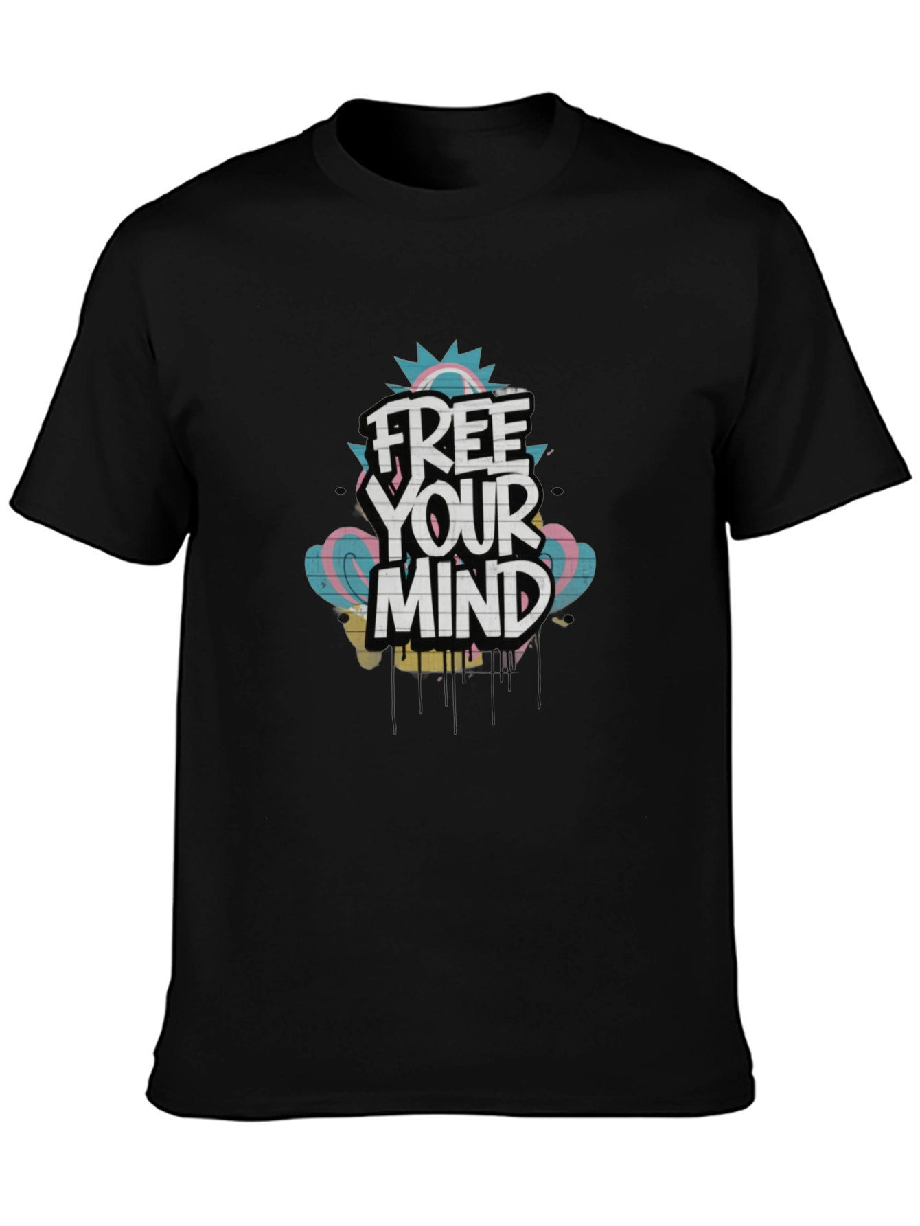 Free Your Mind Graphic Tee - Cool Design
