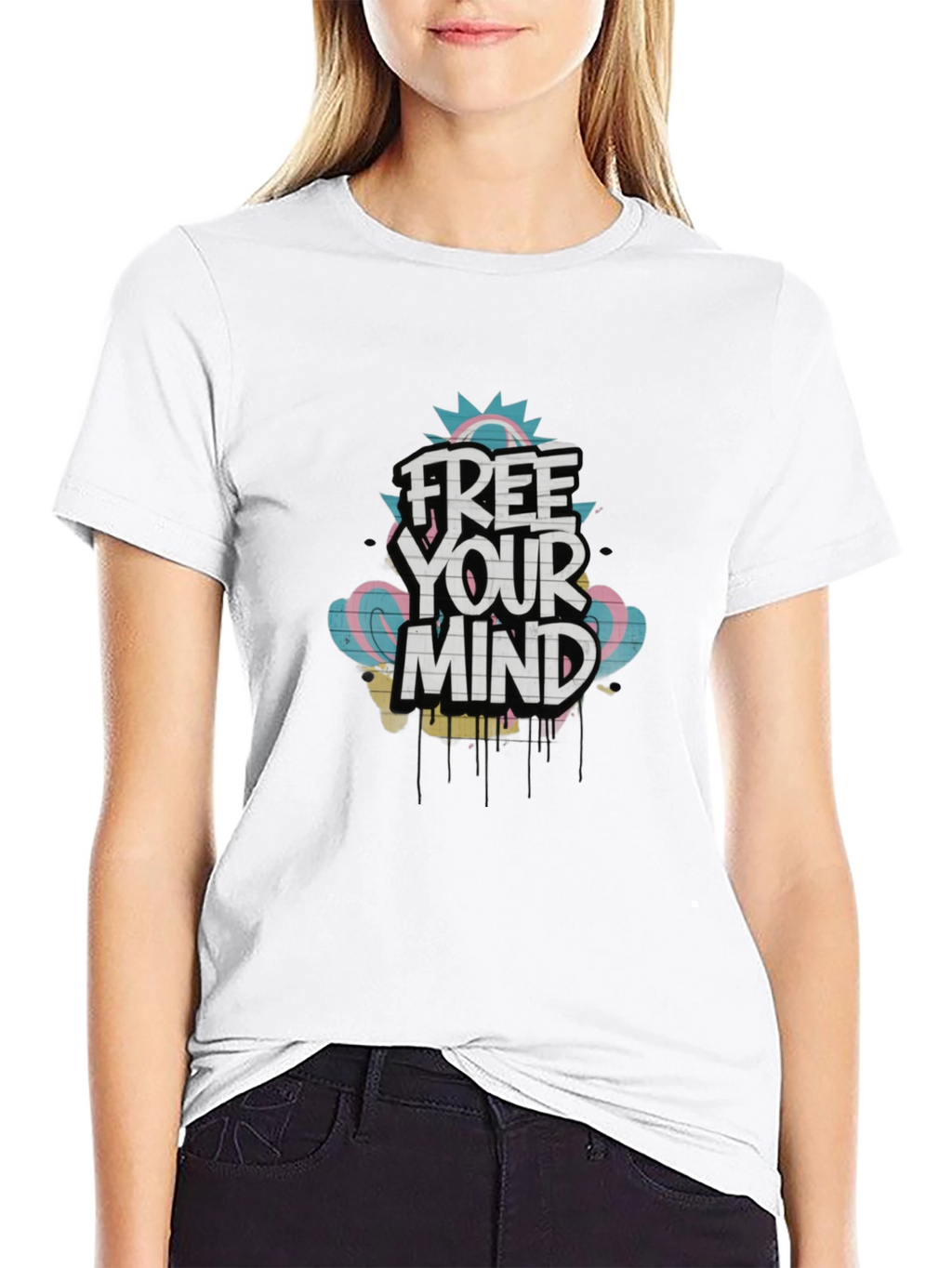 Free Your Mind Graphic Tee - Cool Design