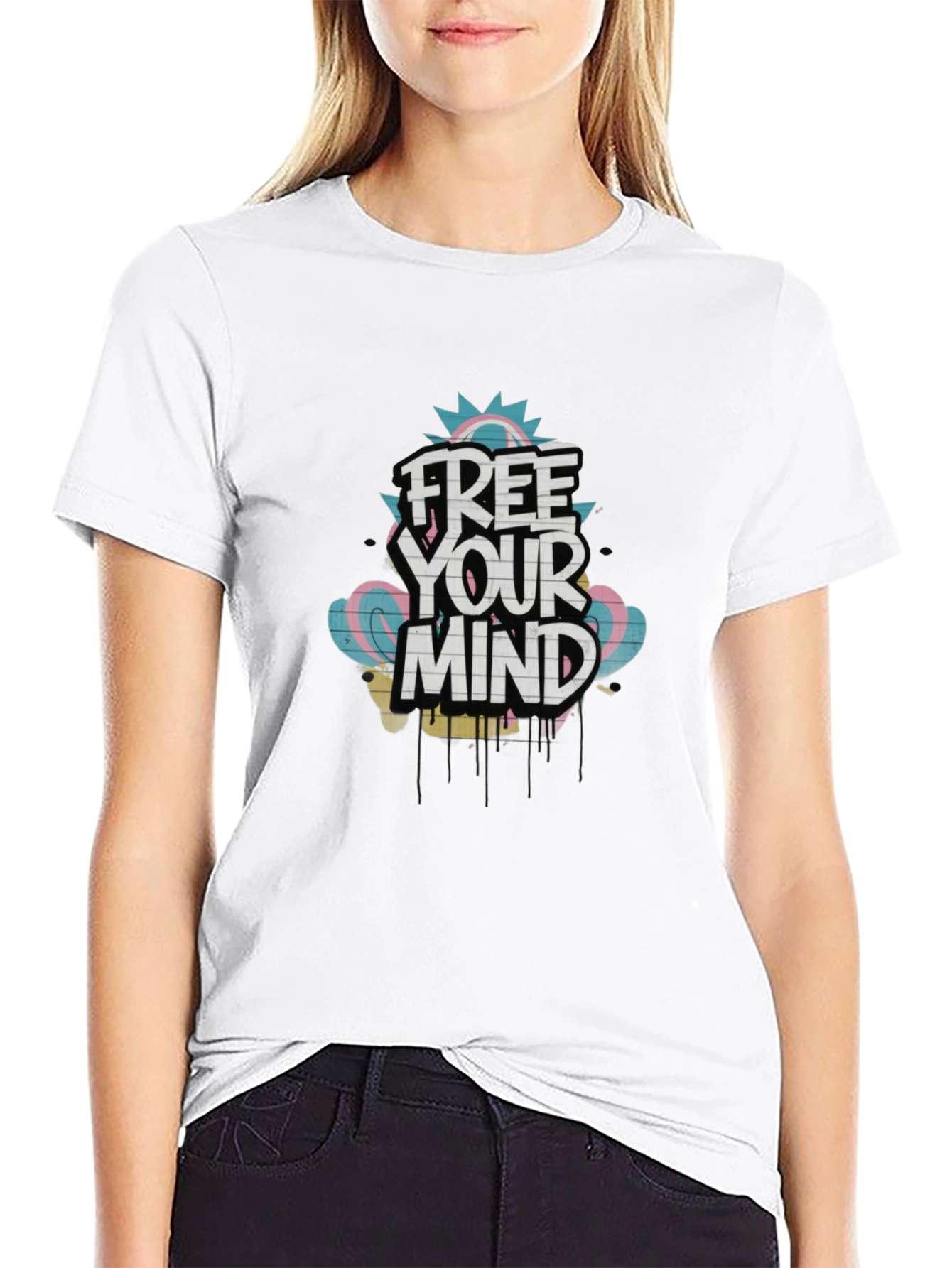 Free Your Mind Graphic Tee - Cool Design