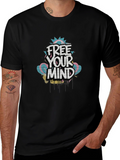 Free Your Mind Graphic Tee - Cool Design