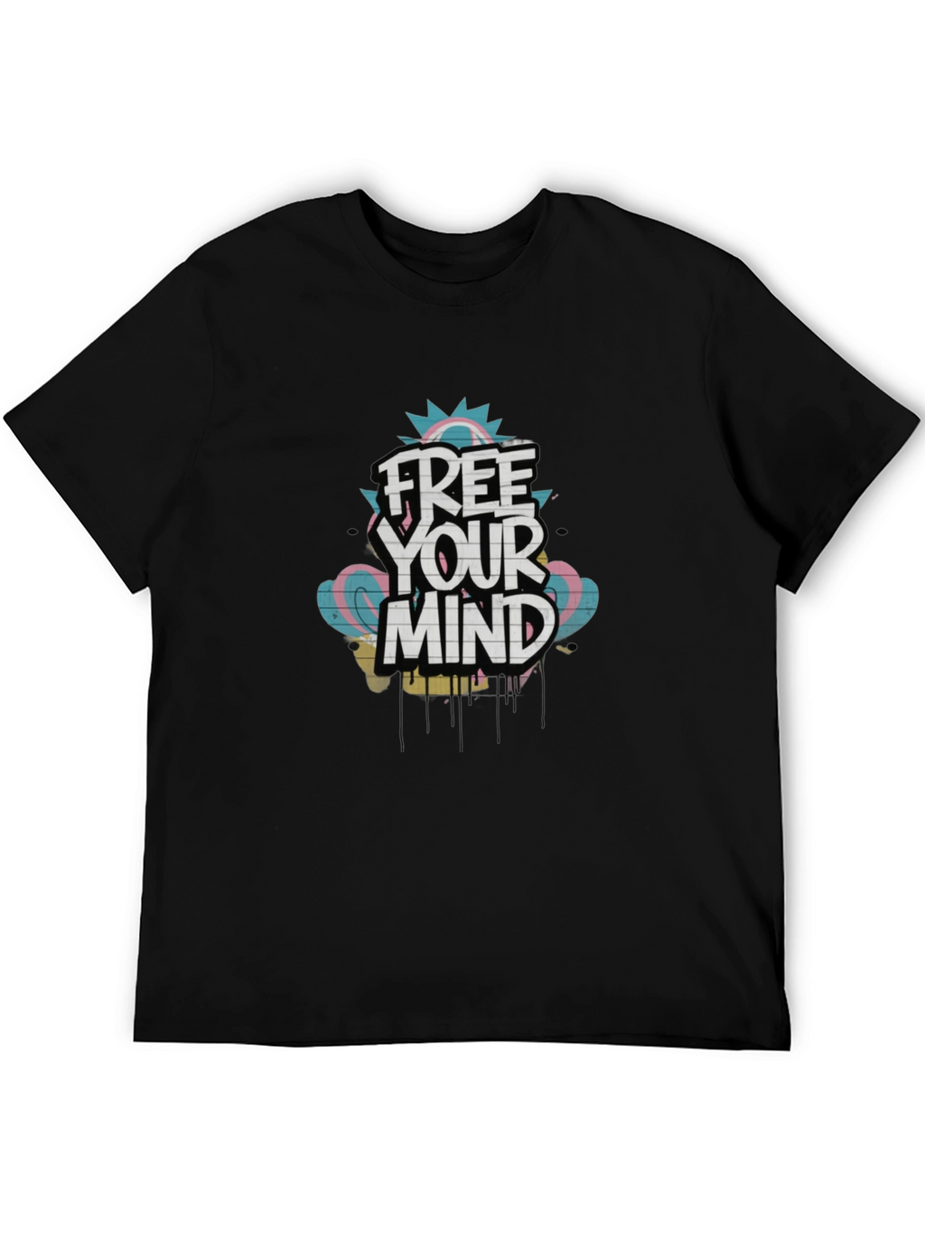 Free Your Mind Graphic Tee - Cool Design