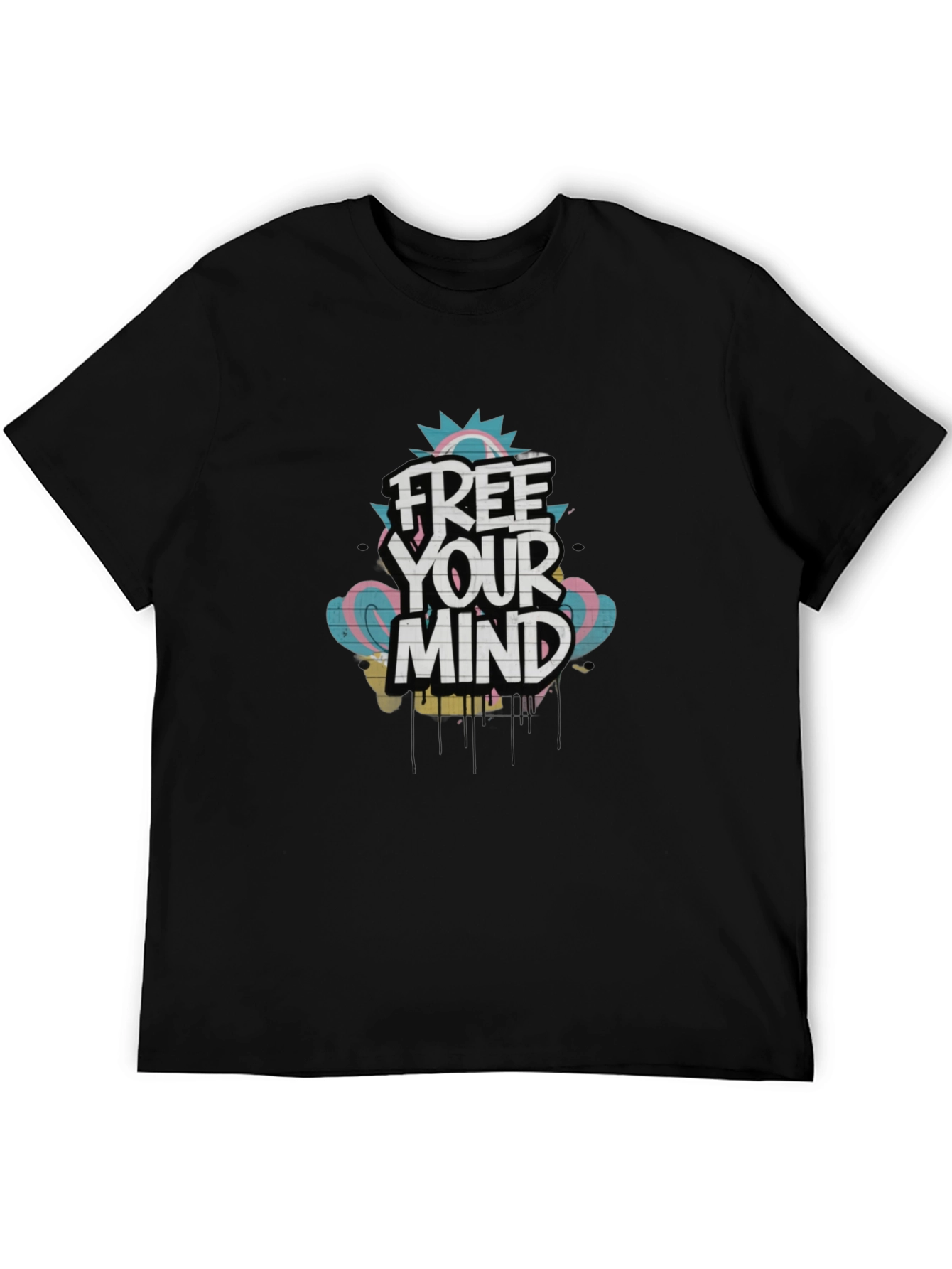 Free Your Mind Graphic Tee - Cool Design