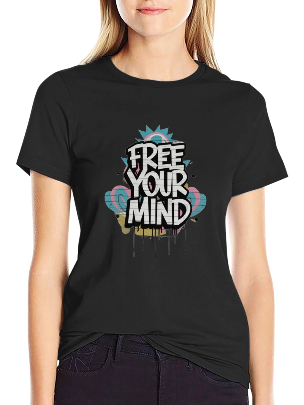 Free Your Mind Graphic Tee - Cool Design