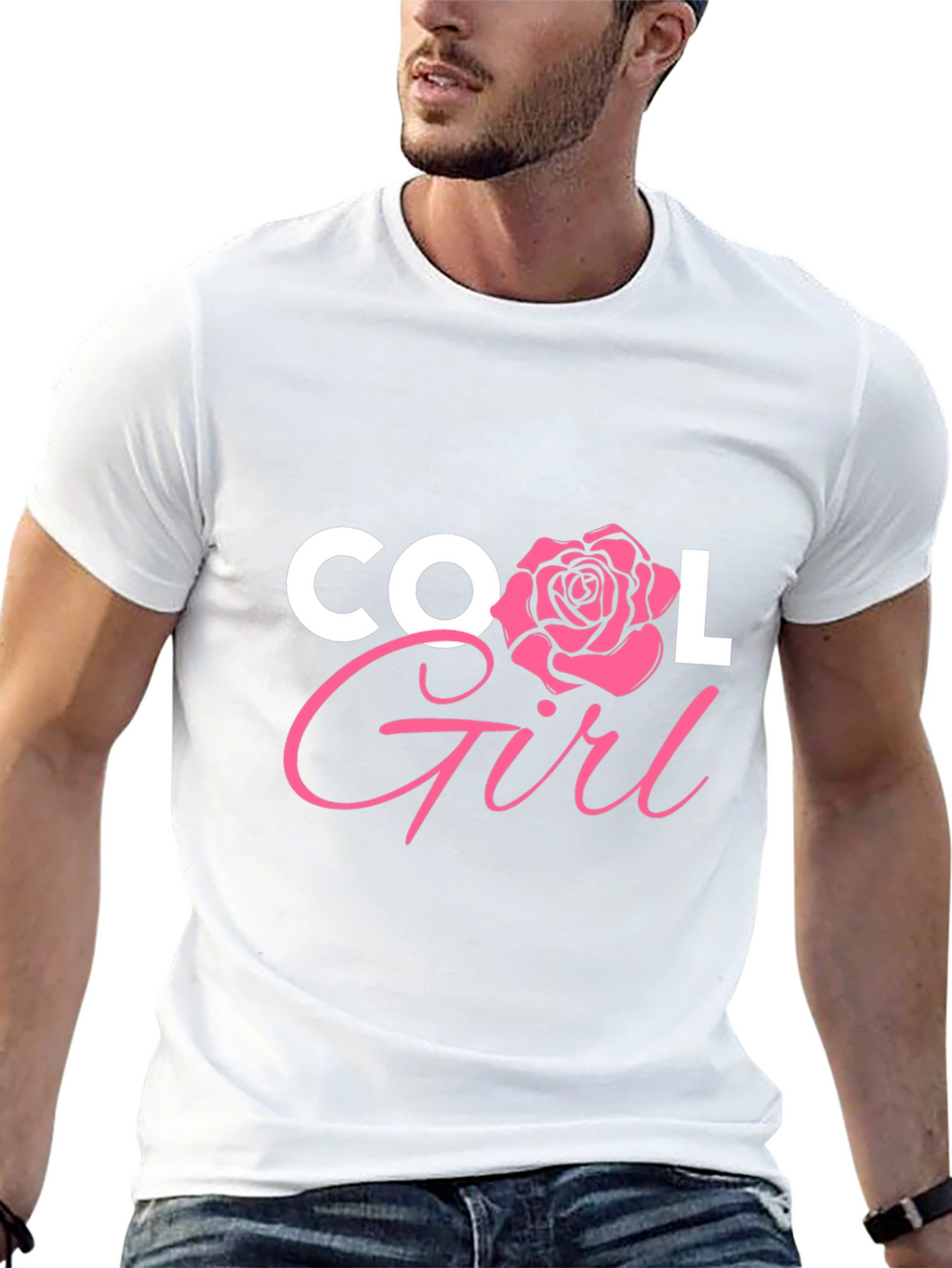 Cool Girl Graphic Tee - Black T-Shirt
