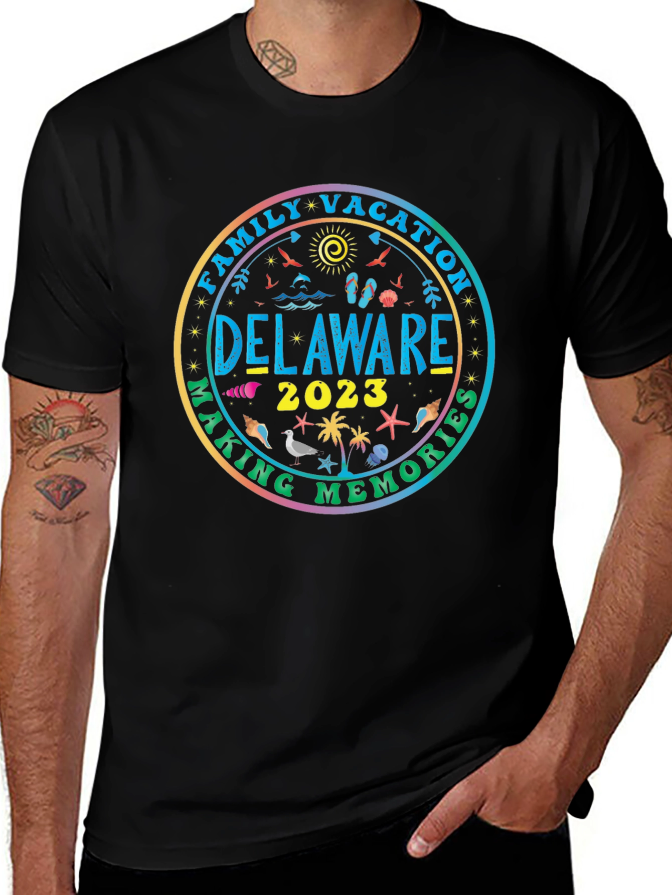 Delaware Family Vacation 2023 T-Shirt