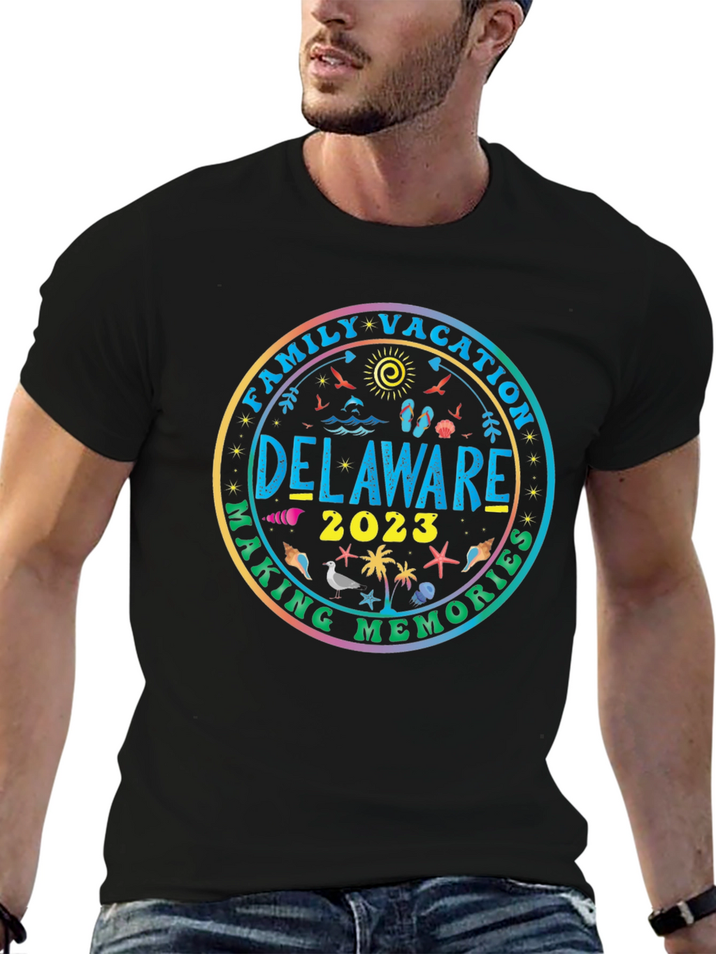 Delaware Family Vacation 2023 T-Shirt