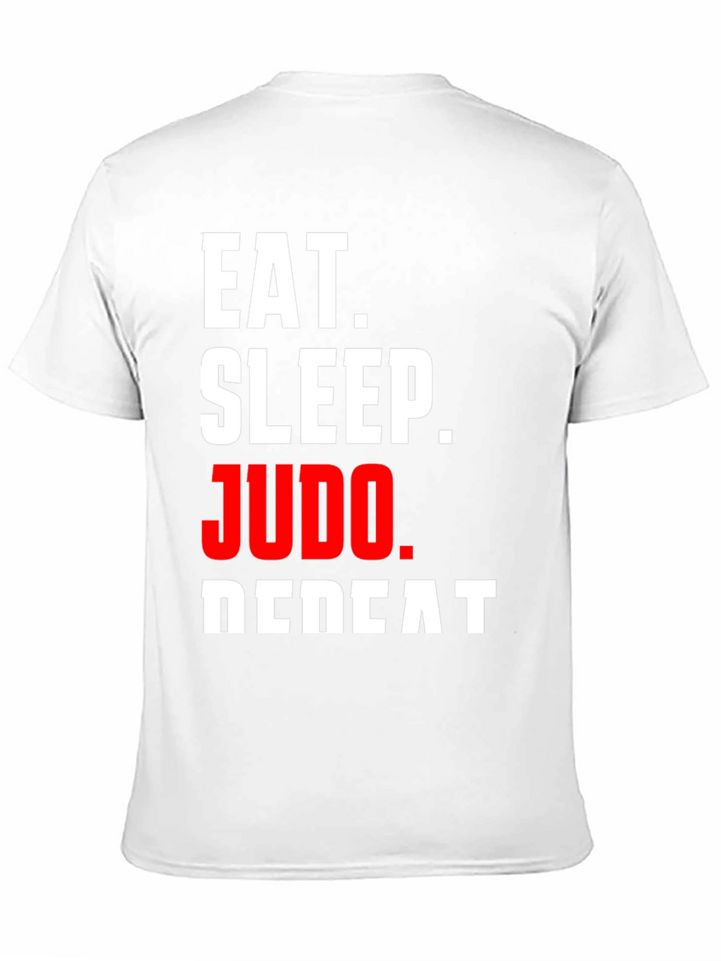 Eat Sleep Judo Repeat Black T-Shirt