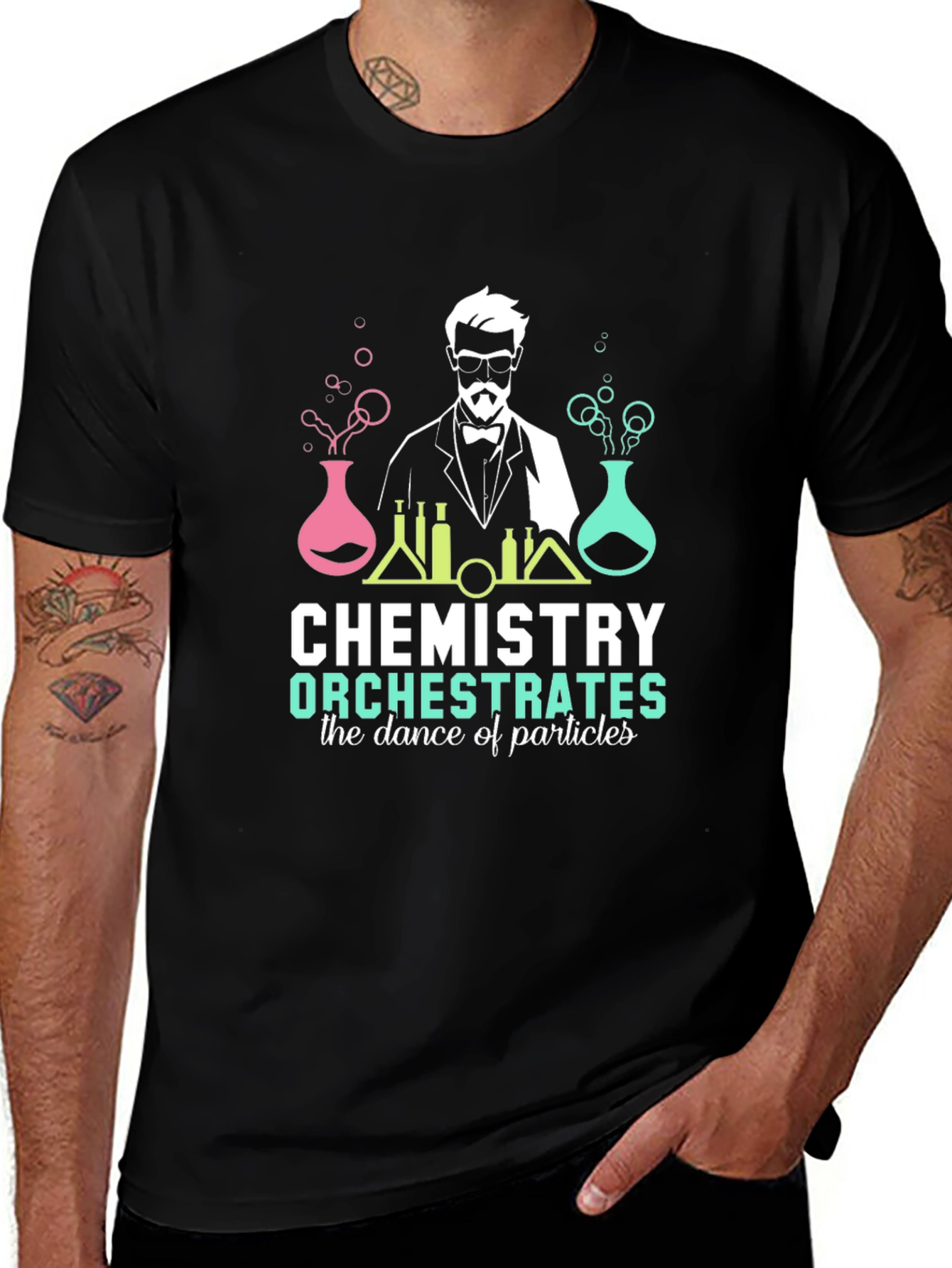 Chemistry Orchestrates Dance of Particles T-Shirt