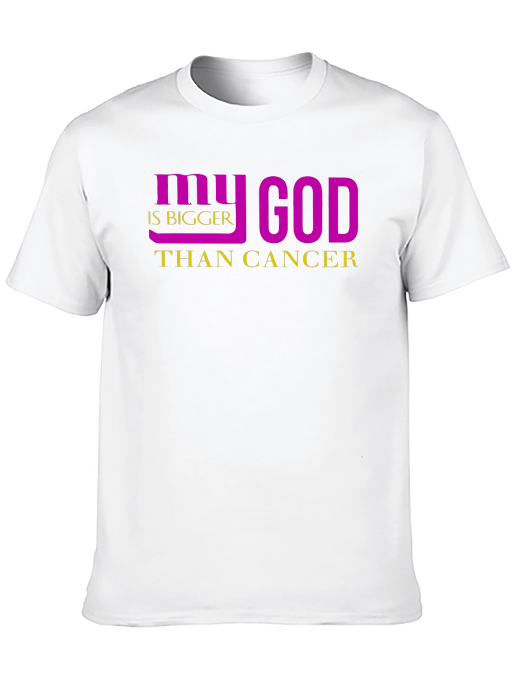 My God Is Bigger Than Cancer Graphic Tee