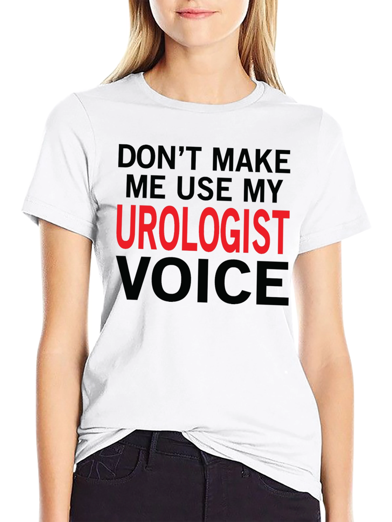 Urologist Voice Funny Graphic T-Shirt