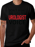 Urologist Voice Funny Graphic T-Shirt