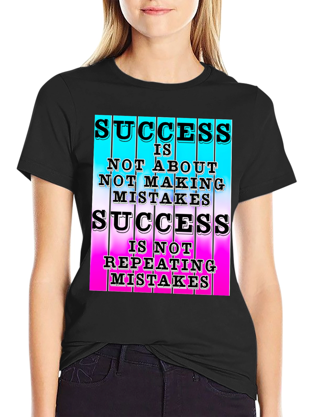 Success T-Shirt Not About Mistakes