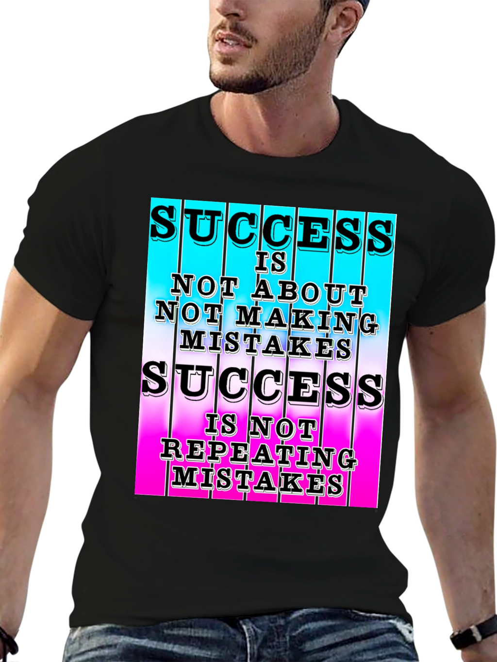 Success T-Shirt Not About Mistakes
