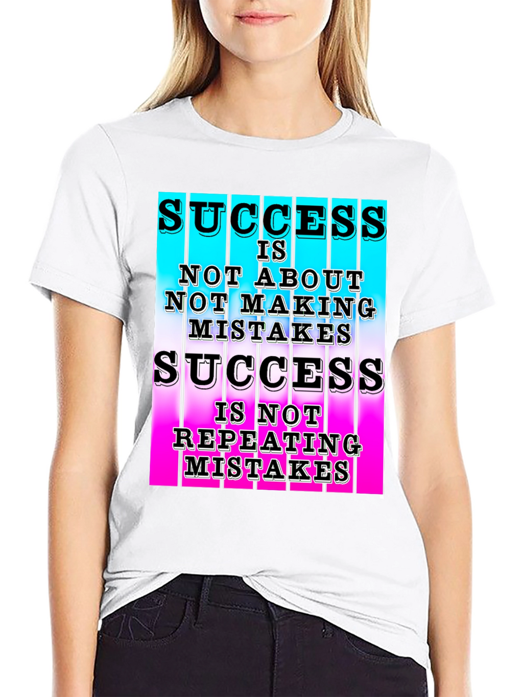 Success T-Shirt Not About Mistakes