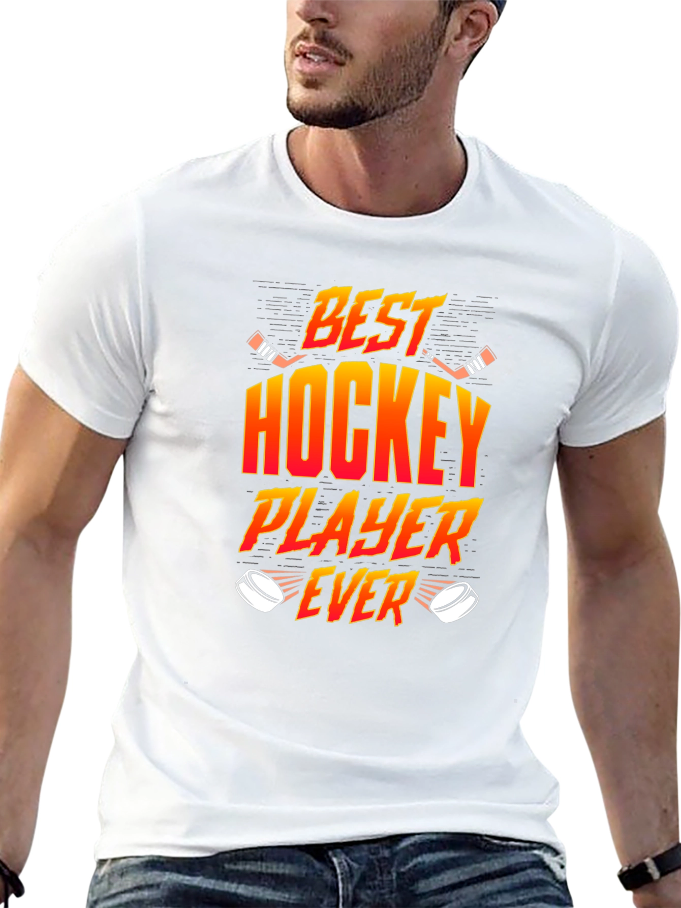 Best Hockey Player Ever Graphic T-Shirt