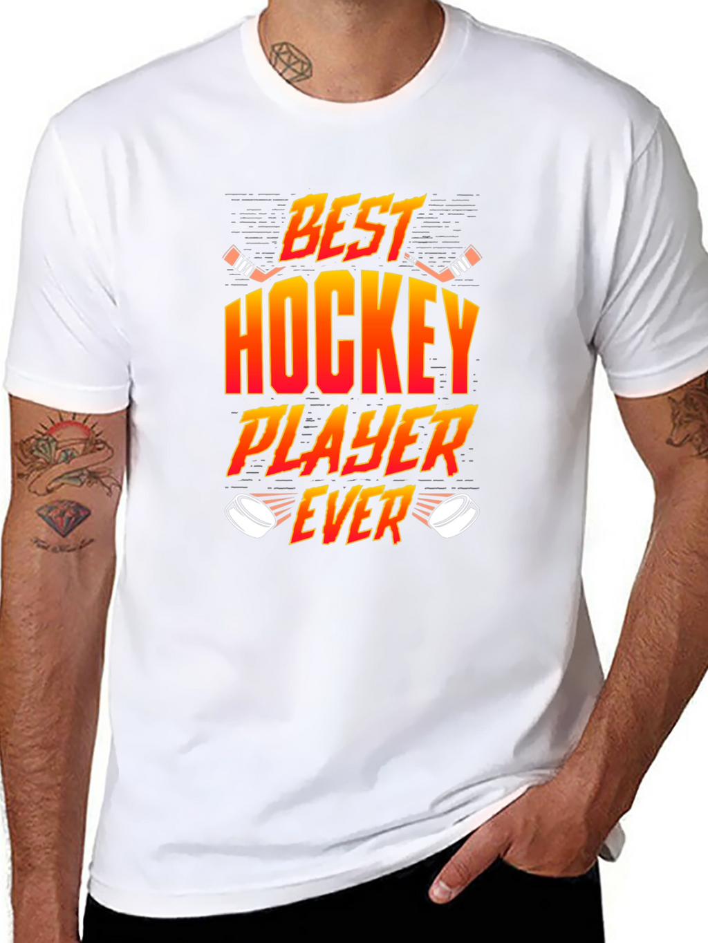 Best Hockey Player Ever Graphic T-Shirt