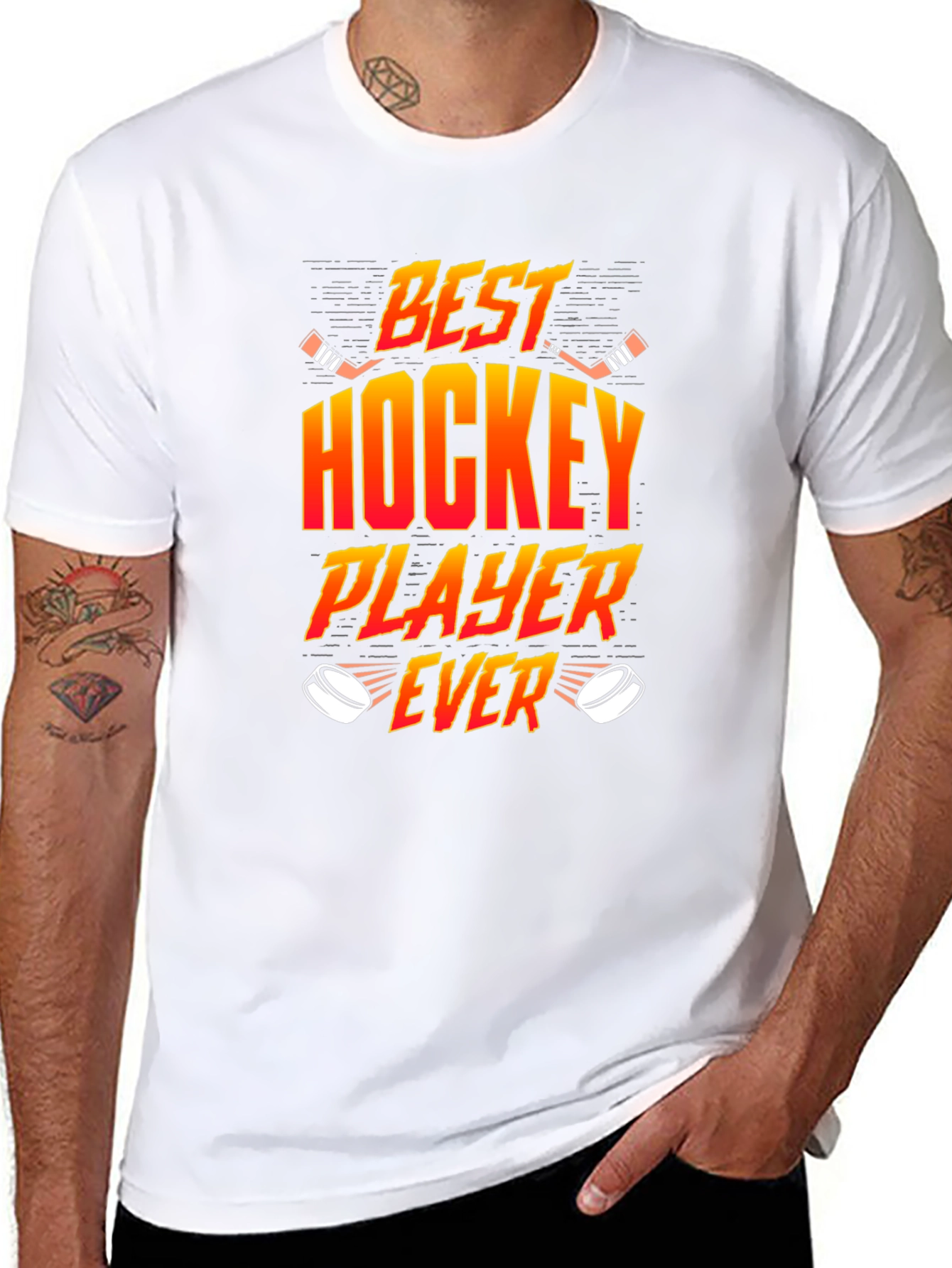 Best Hockey Player Ever Graphic T-Shirt