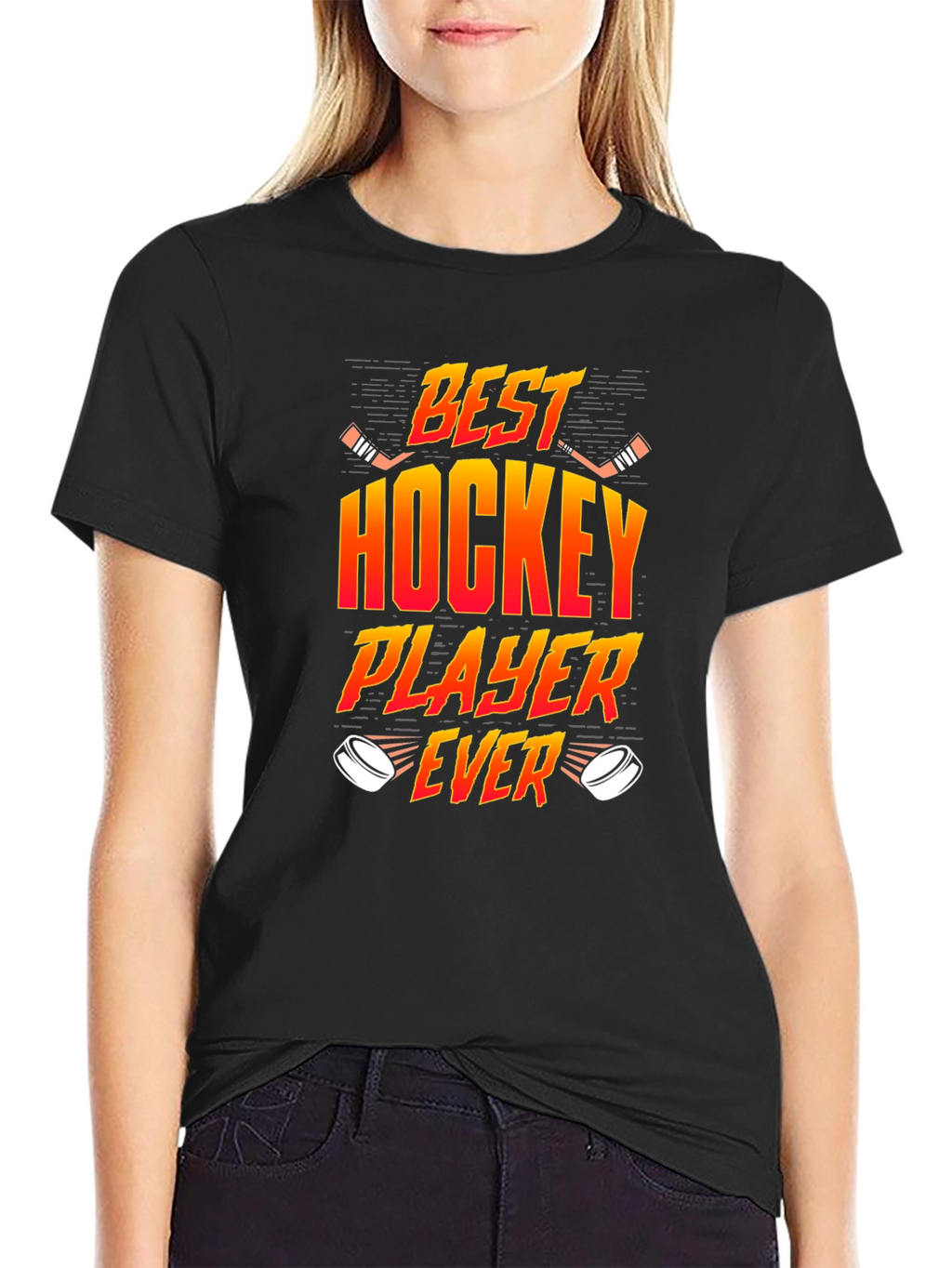 Best Hockey Player Ever Graphic T-Shirt