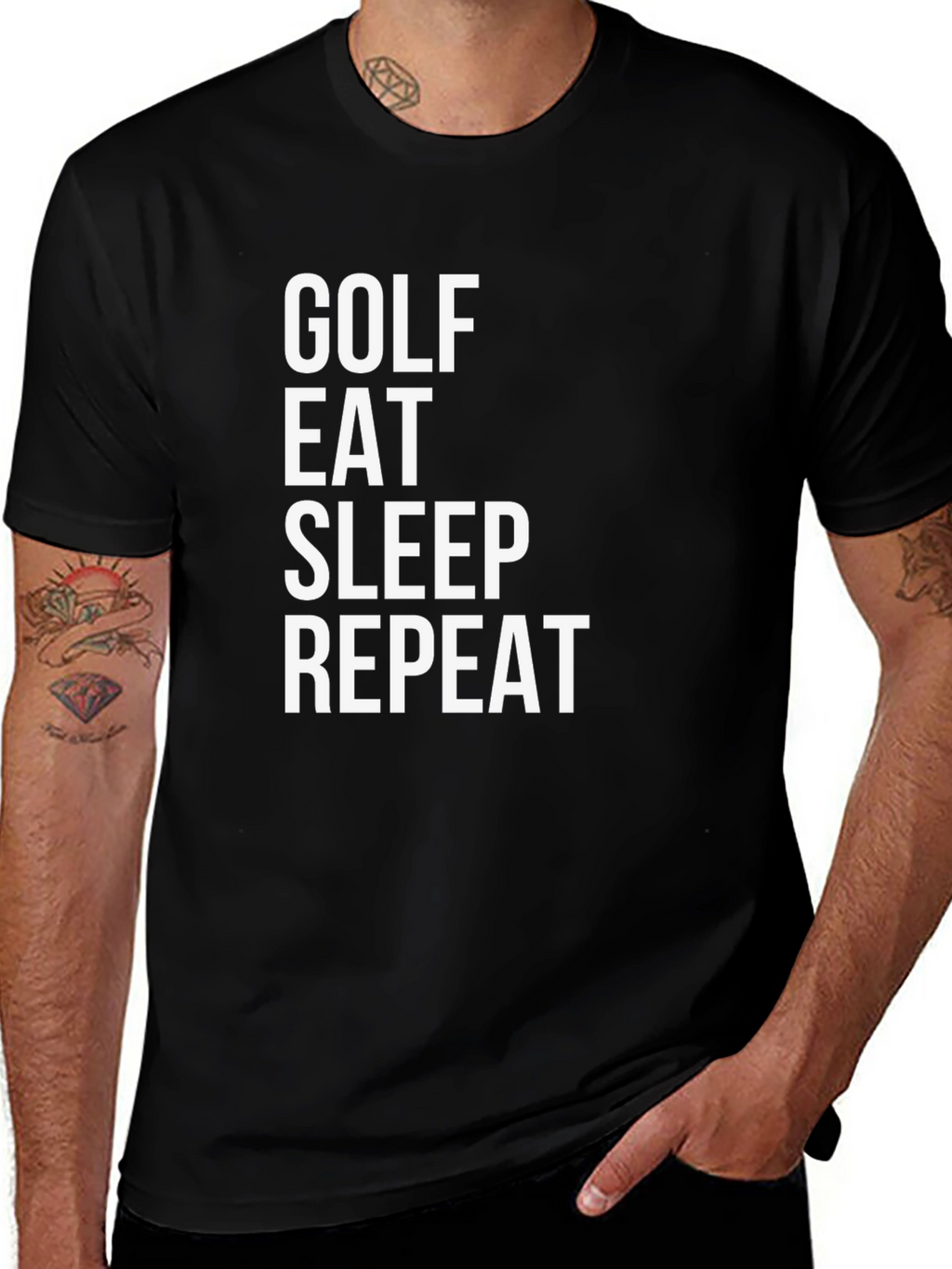 Golf Eat Sleep Repeat T-Shirt