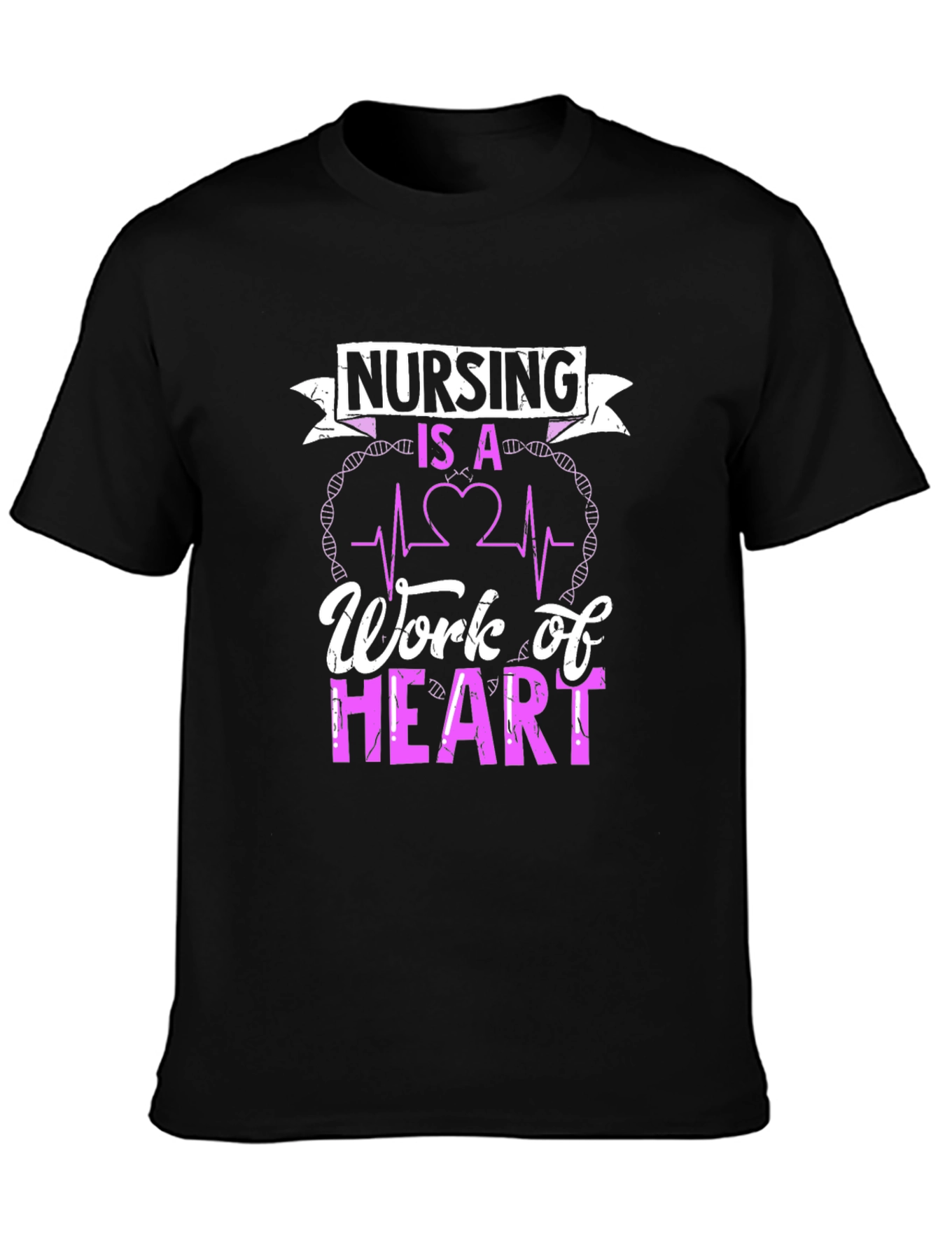 Nursing Is A Work of Heart T-Shirt