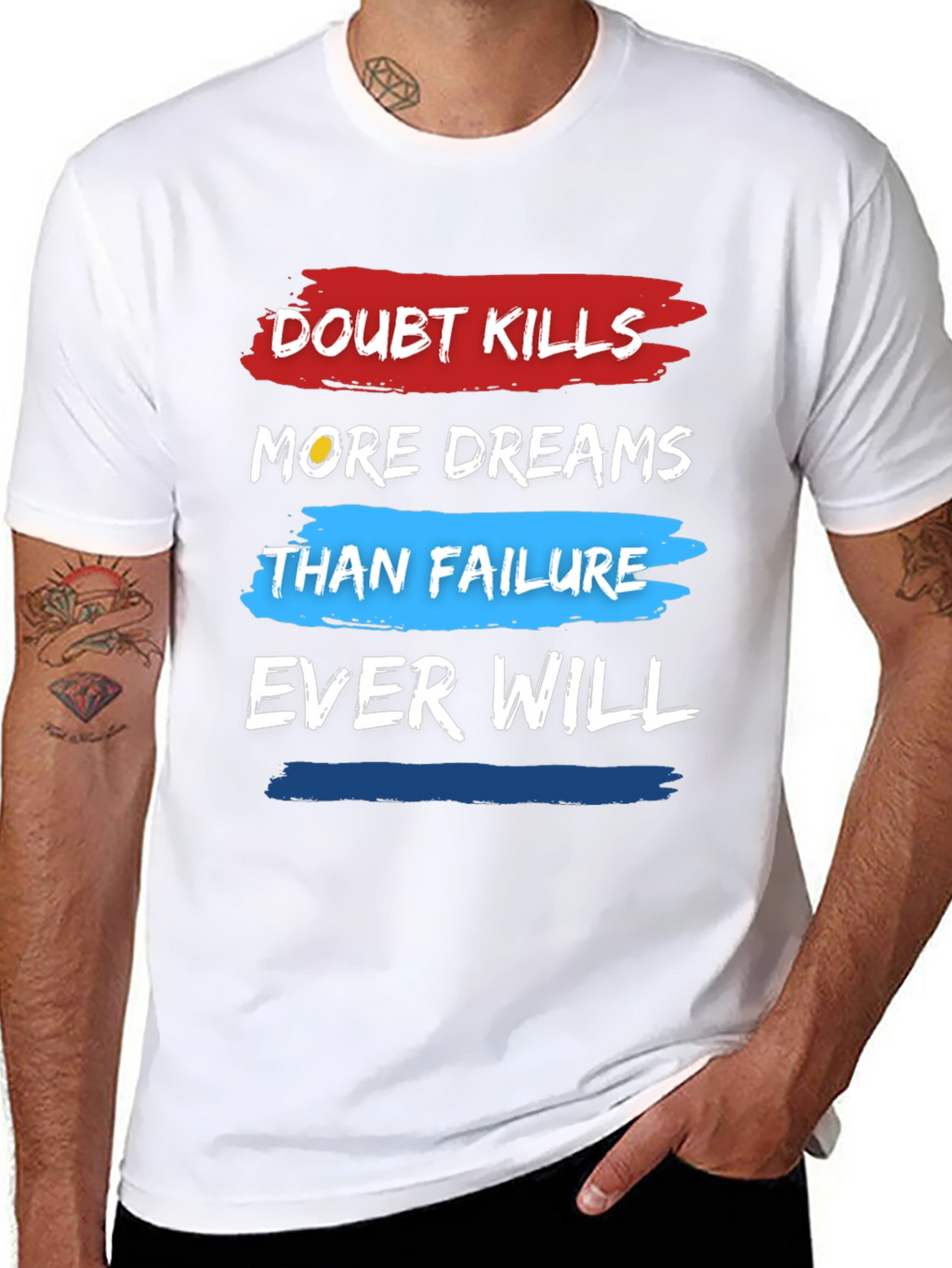 Doubt Kills Dreams T-Shirt - Motivational Graphic Tee