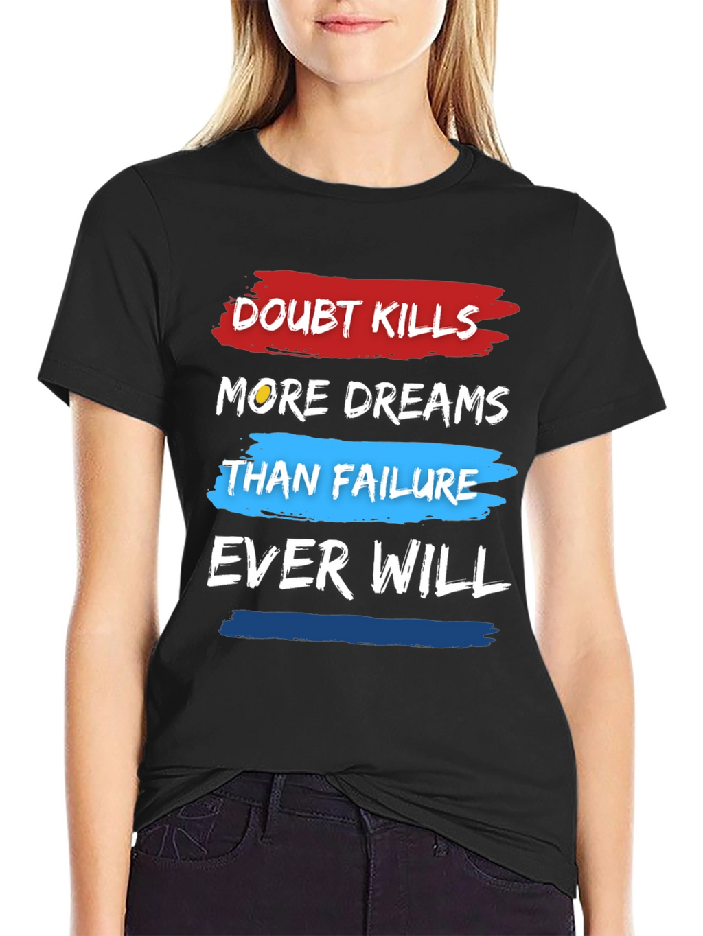 Doubt Kills Dreams T-Shirt - Motivational Graphic Tee