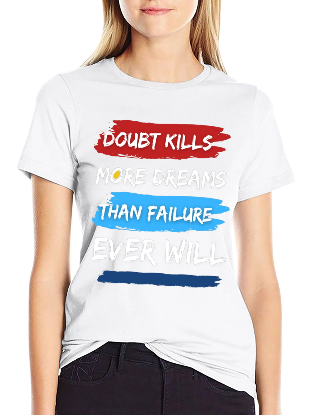 Doubt Kills Dreams T-Shirt - Motivational Graphic Tee