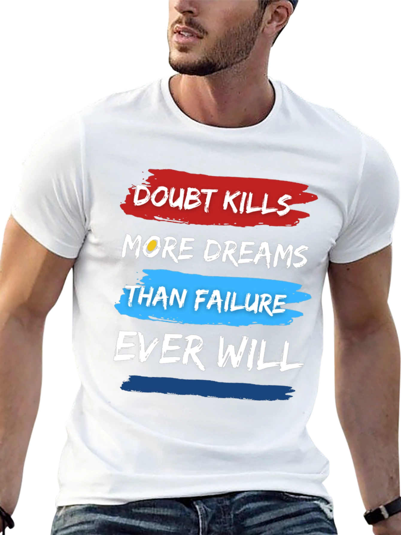 Doubt Kills Dreams T-Shirt - Motivational Graphic Tee