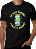 System Change Not Climate Change Graphic Tee