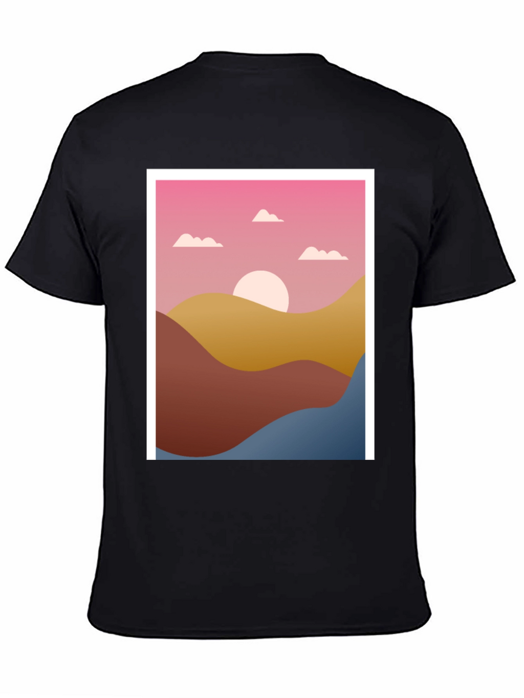 Sunset Graphic Tee - Stylish Comfort