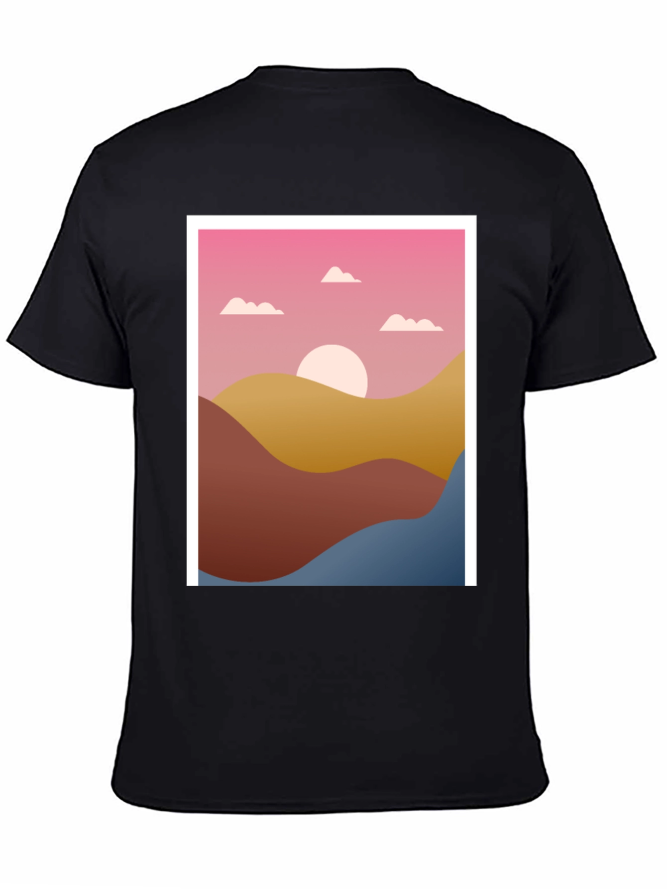 Sunset Graphic Tee - Stylish Comfort