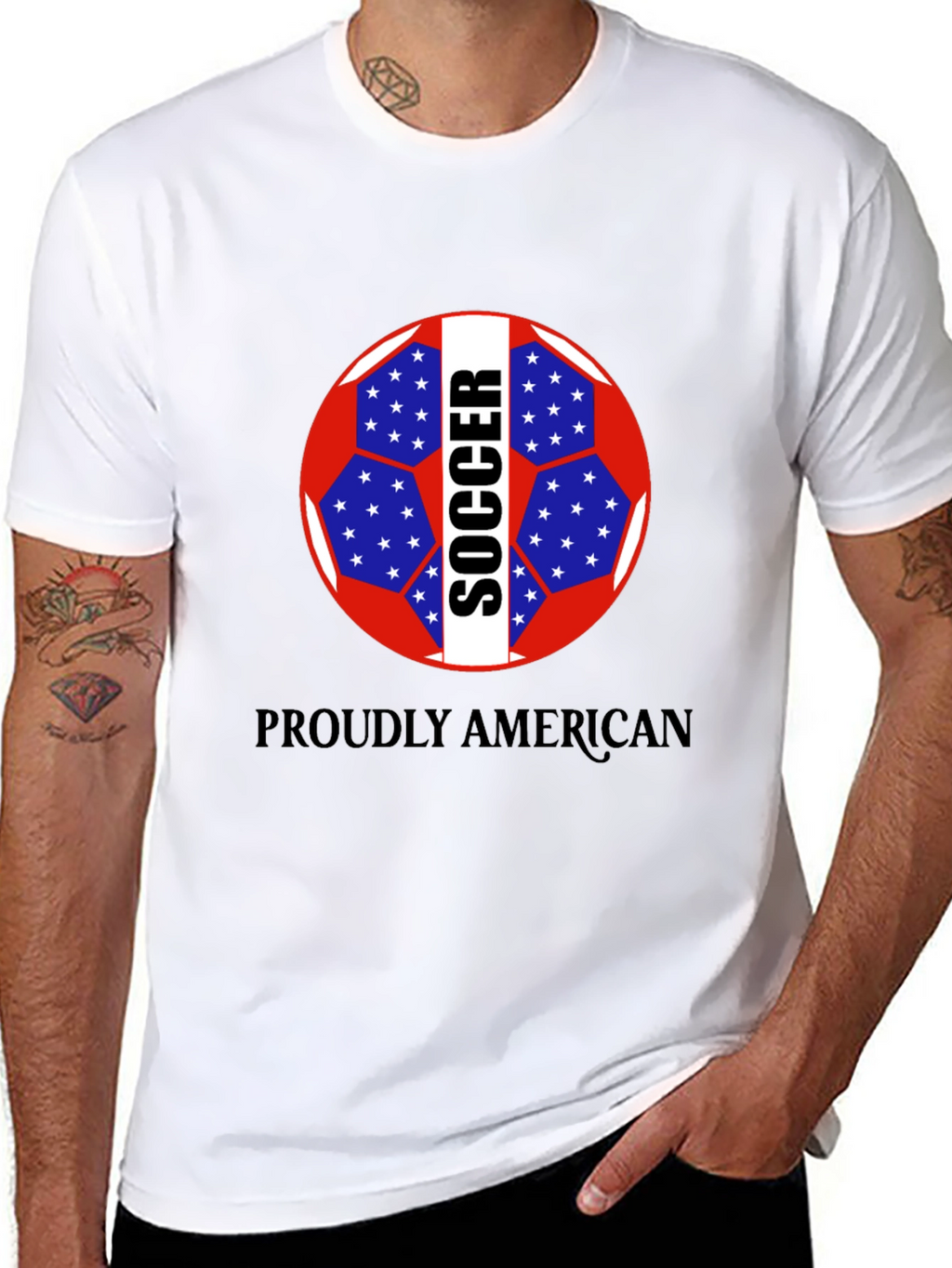 Proudly American Soccer T-Shirt