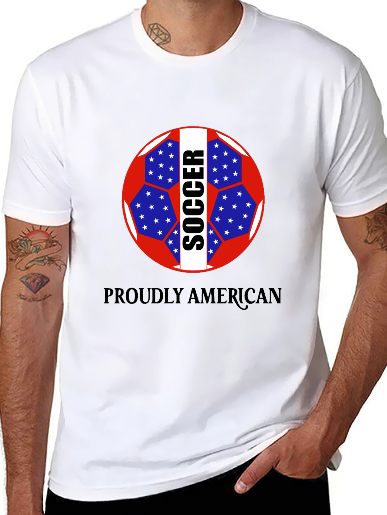 Proudly American Soccer T-Shirt