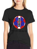 Proudly American Soccer T-Shirt