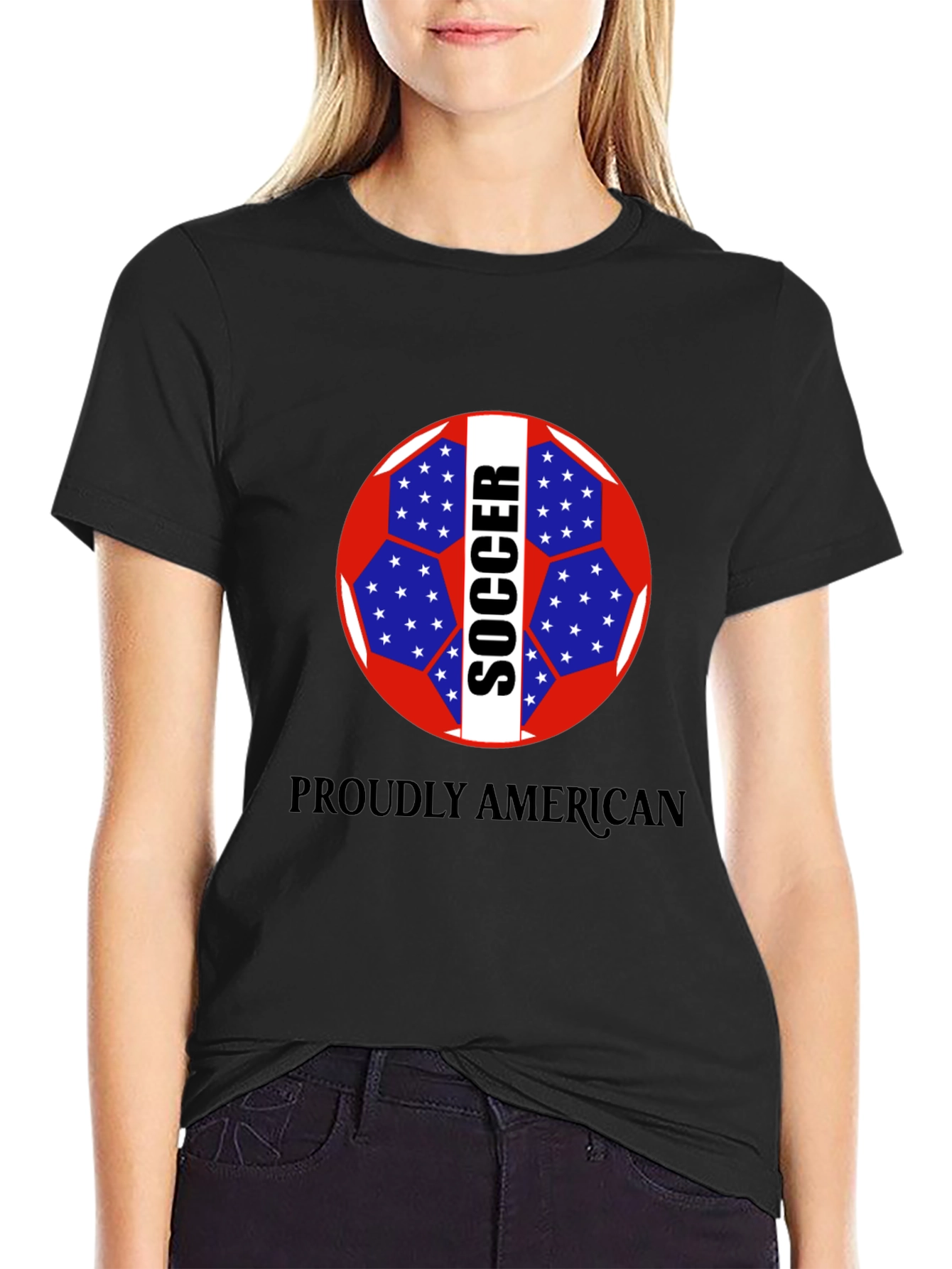 Proudly American Soccer T-Shirt