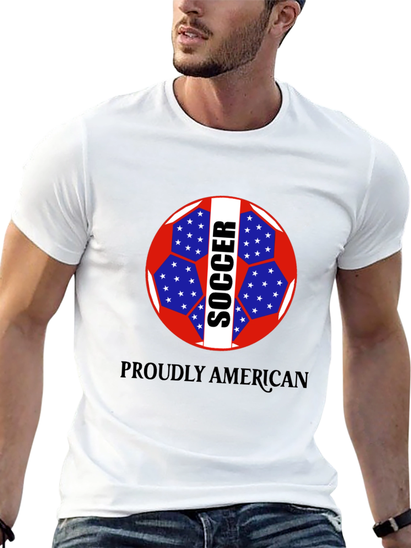 Proudly American Soccer T-Shirt