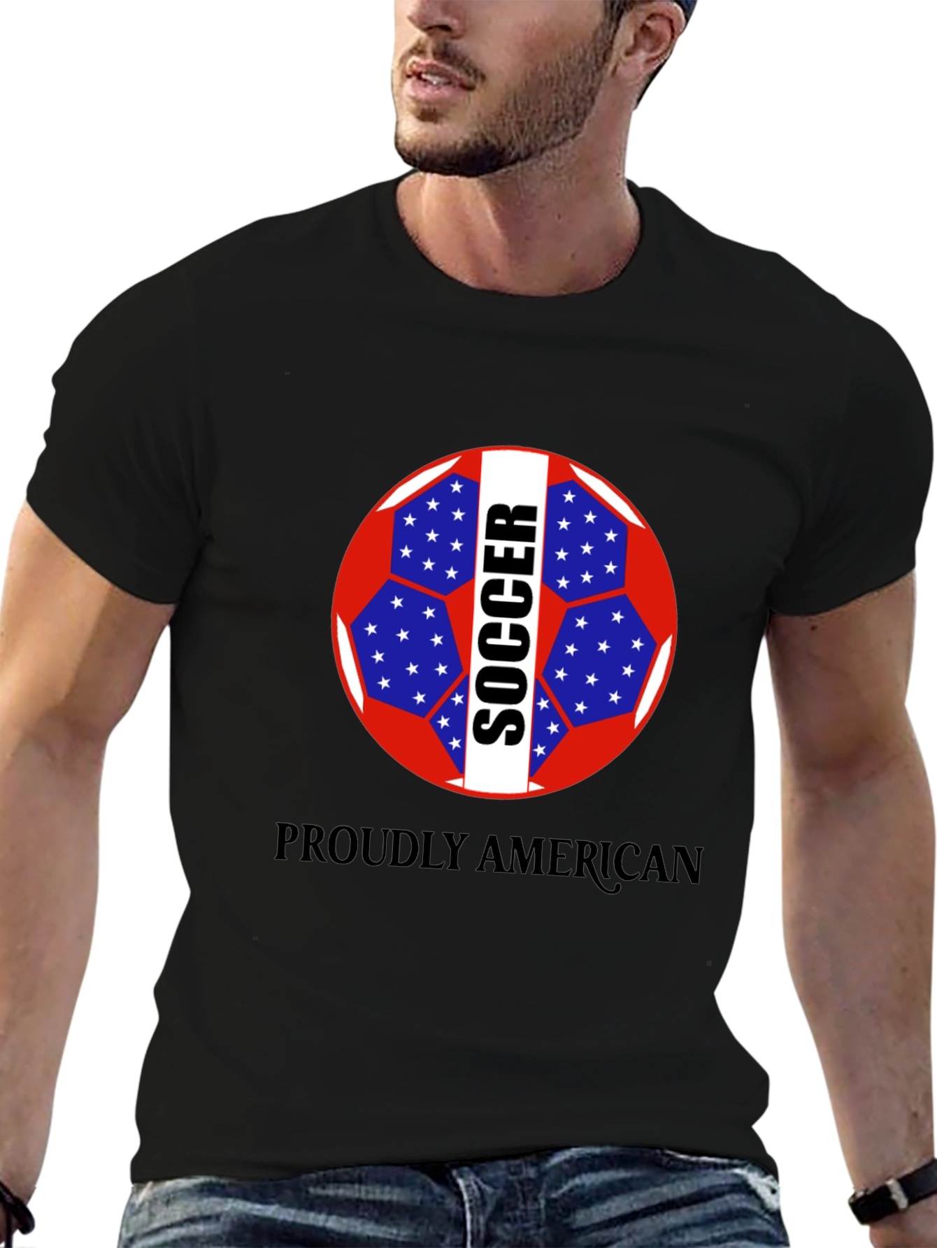 Proudly American Soccer T-Shirt