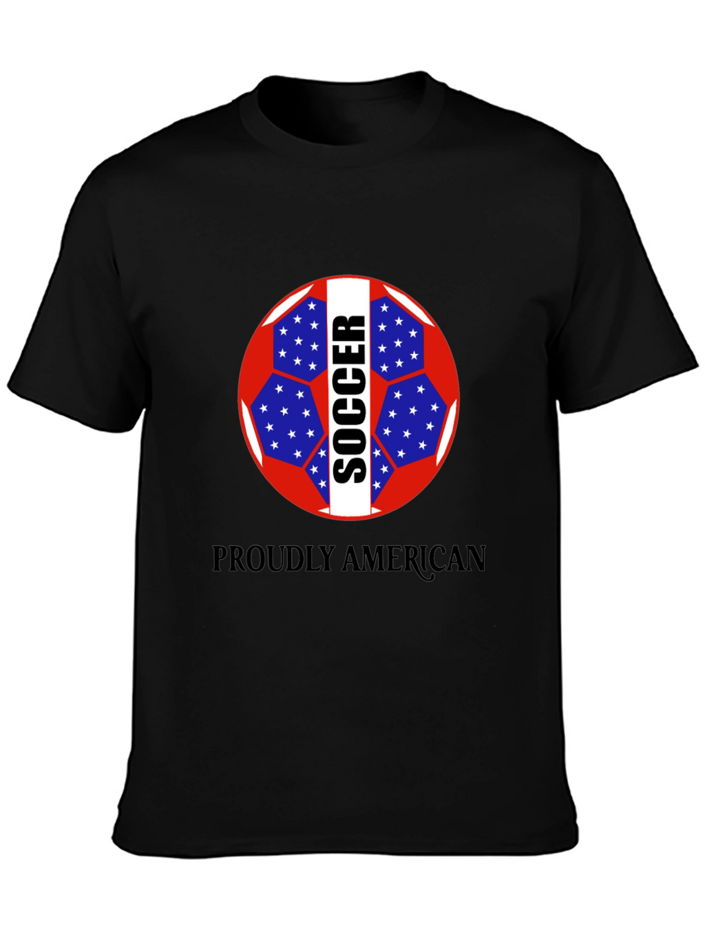Proudly American Soccer T-Shirt