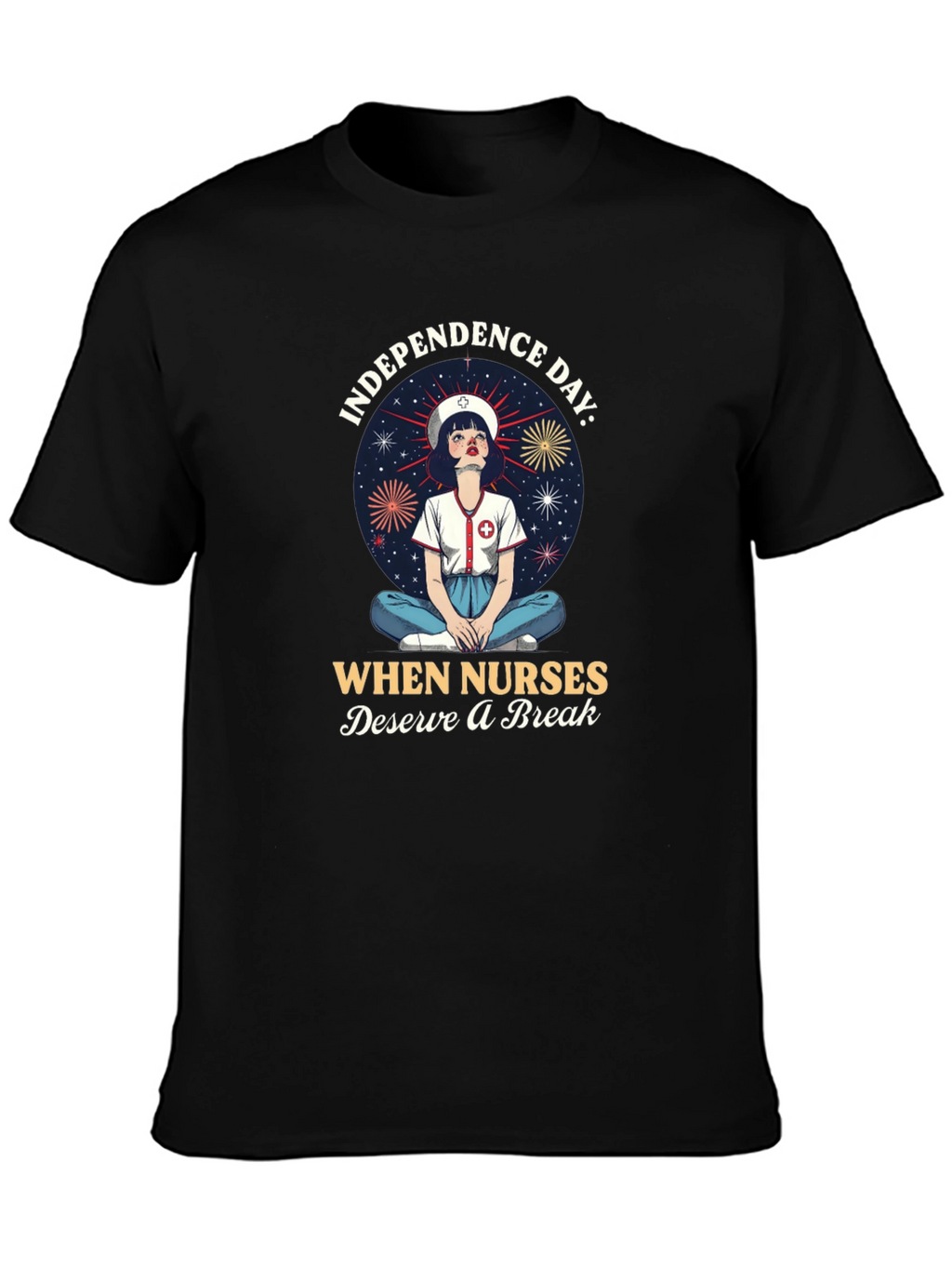Independence Day Nurse T-Shirt