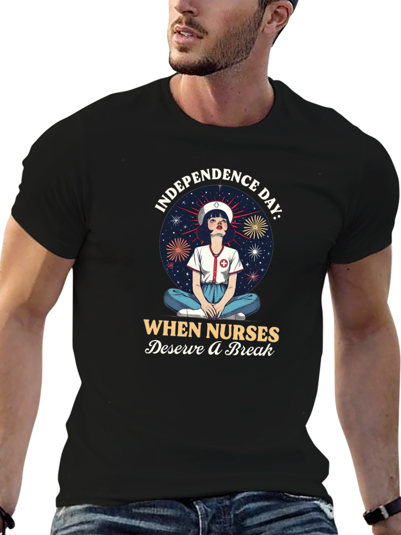 Independence Day Nurse T-Shirt