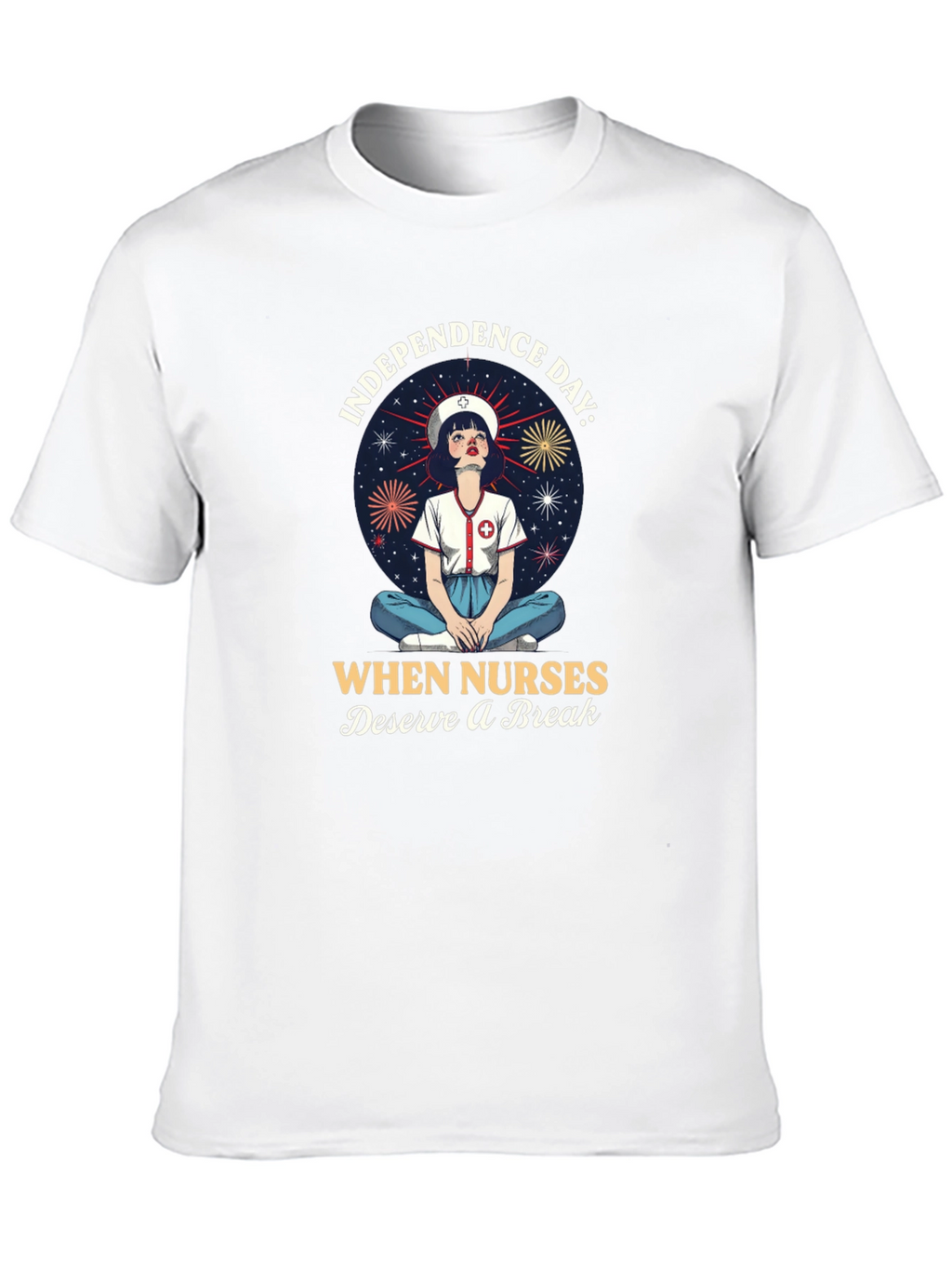 Independence Day Nurse T-Shirt