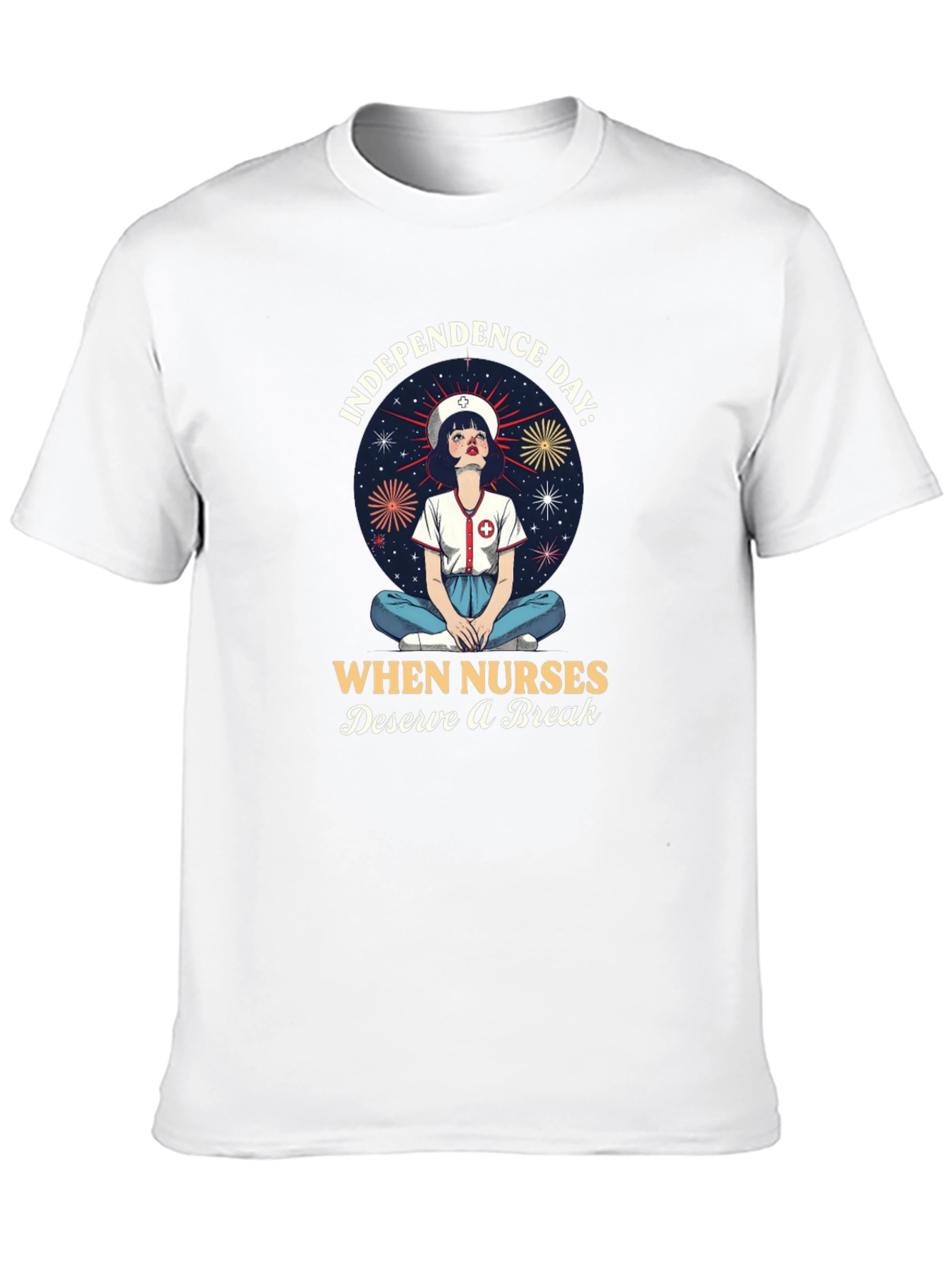 Independence Day Nurse T-Shirt