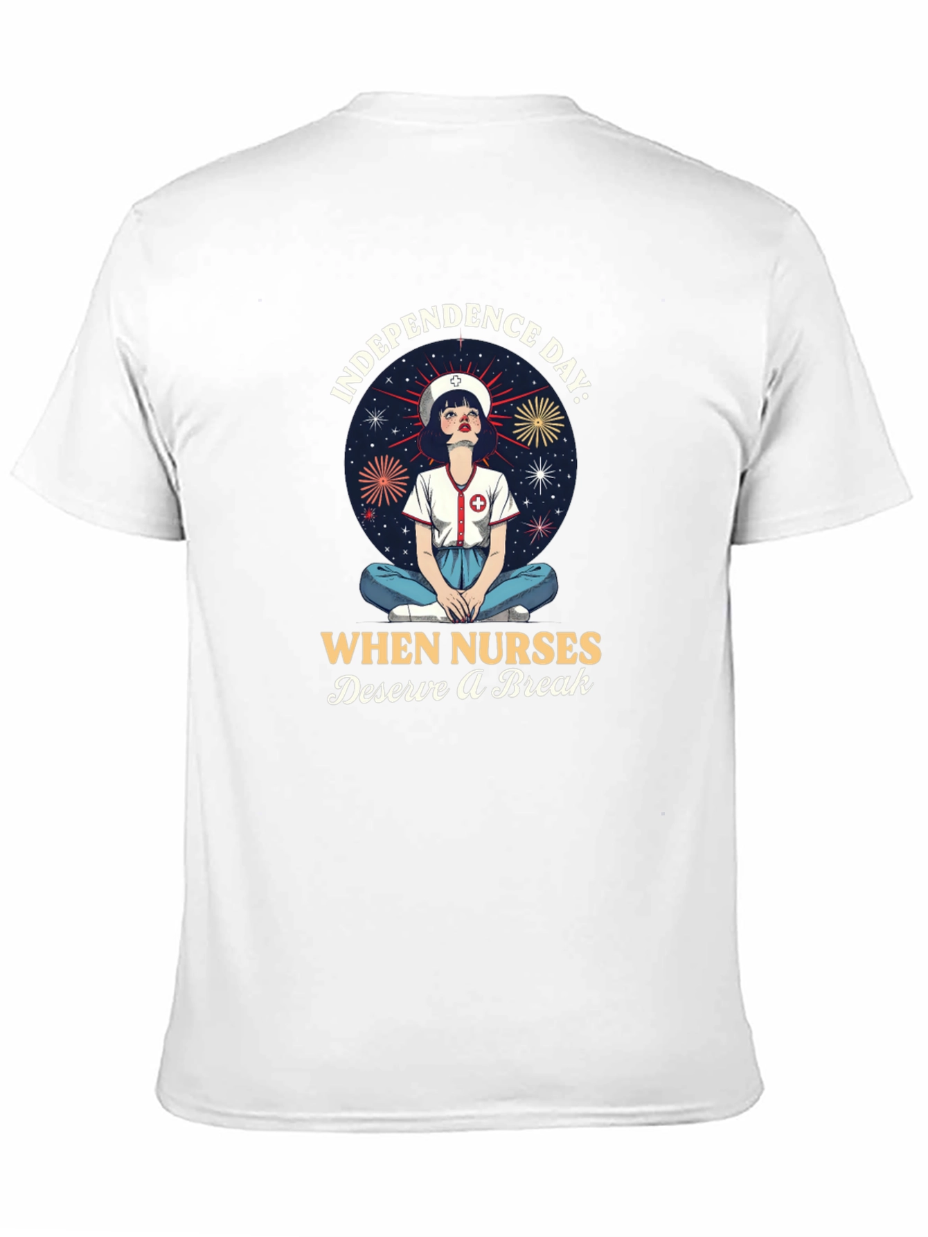 Independence Day Nurse T-Shirt