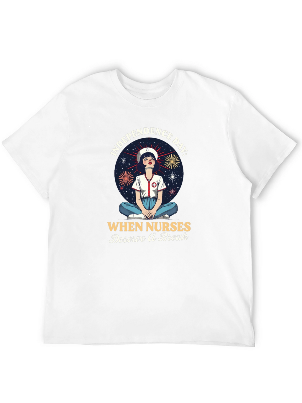 Independence Day Nurse T-Shirt